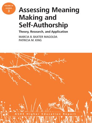 cover image of Assessing Meaning Making and Self-Authorship